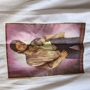 Vtg Michael Jackson 3/4 length sleeve t shirt